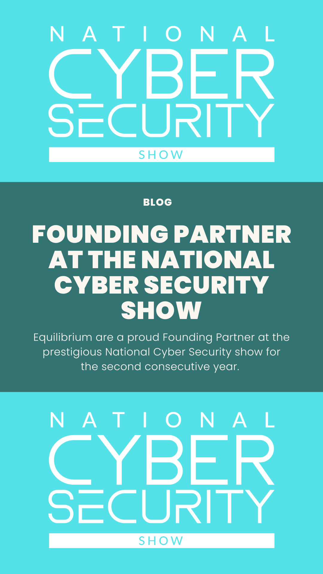 Equilibrium Founding Partner National Cyber Security Show