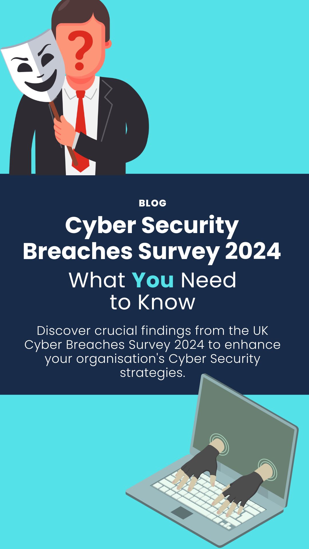 The Cyber Breaches Survey 2024 blog description