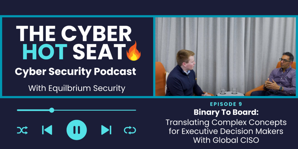 The Cyber Hot Seat Banner for Episode 9