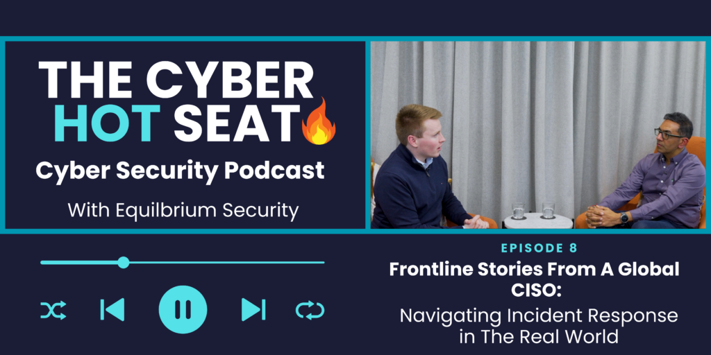 The Cyber Hot Seat Banner for Episode 8