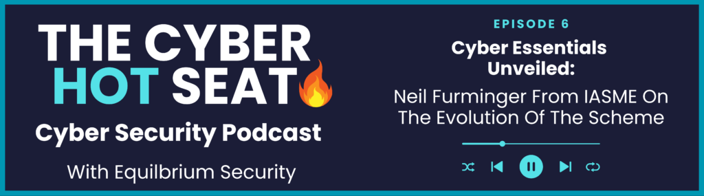The Cyber Hot Seat Banner for Episode 6