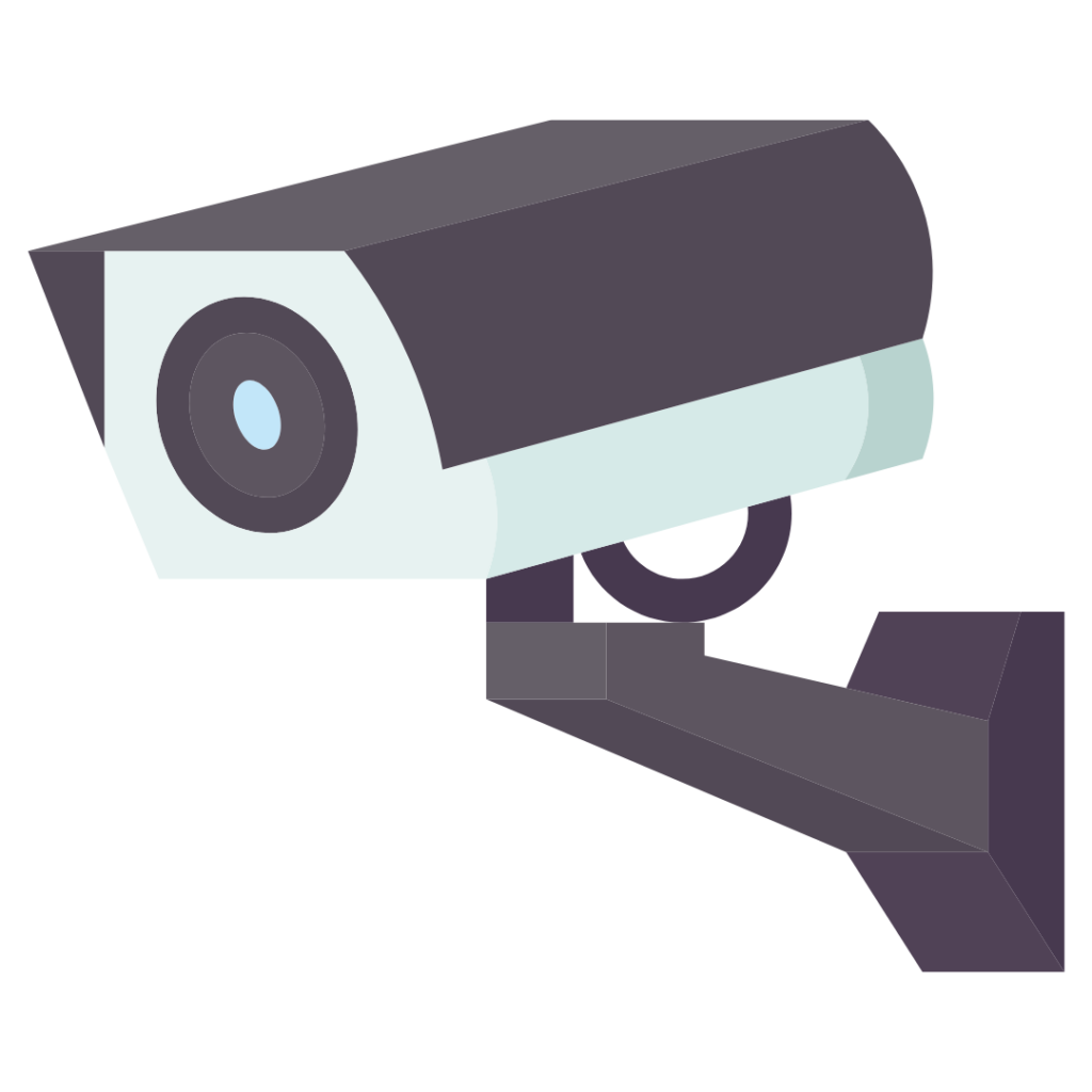 An image of a security camera