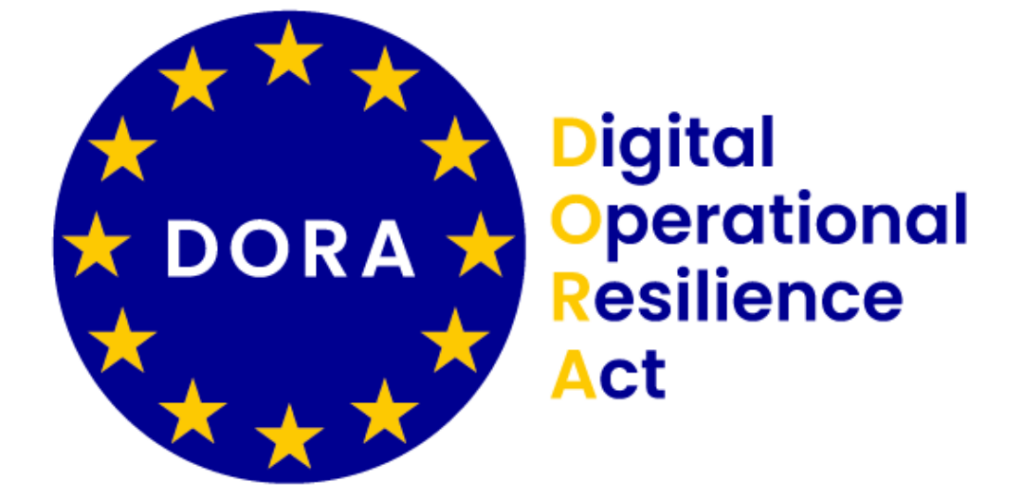 An image of the DORA (Digital Operational Resilience Act) Logo