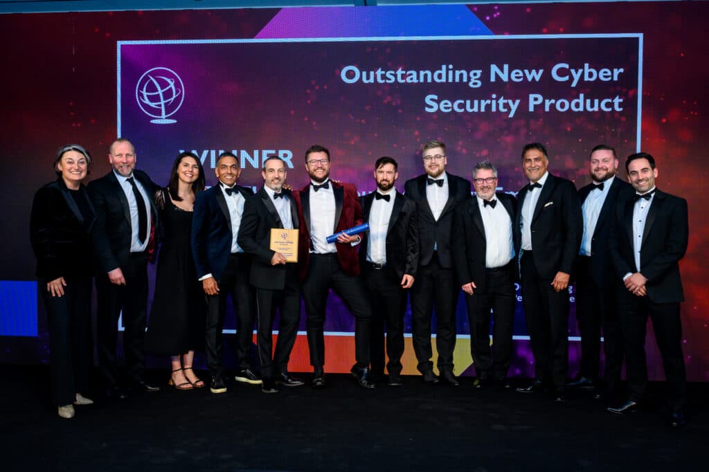 Group photo of the Cyber OSPAs win for WRAITH